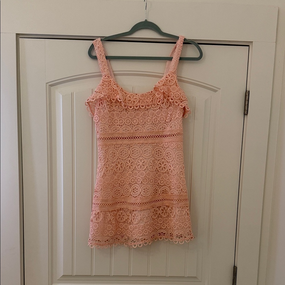 Lovers + Friends Pink Mini Dress